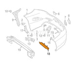 Rear Bumper Bracket 2058851600 Compatible With Mercedes-Benz C-CLASS W205 (2015-2018) Tag No.795